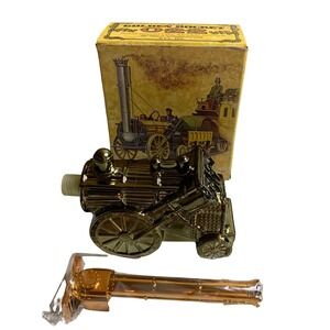 Vintage Avon Golden Rocket 022 Wild Country After Shave Decanter with Box 6oz